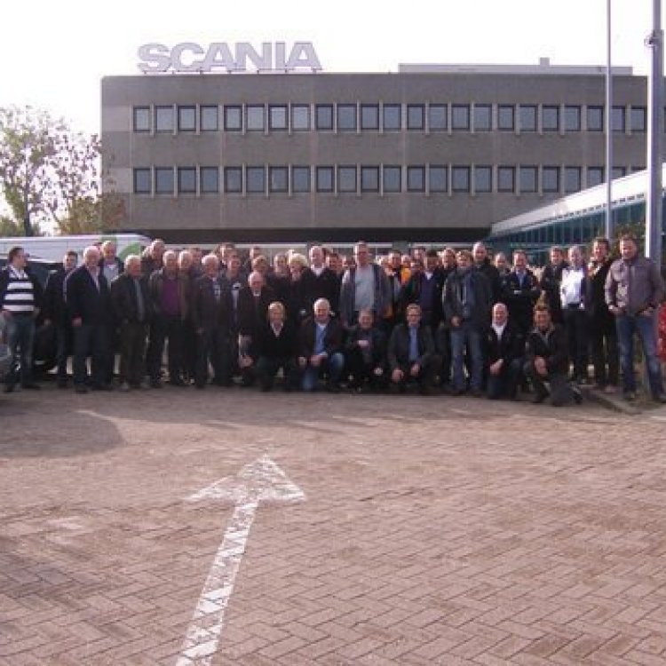 Bezoek Scania 2010